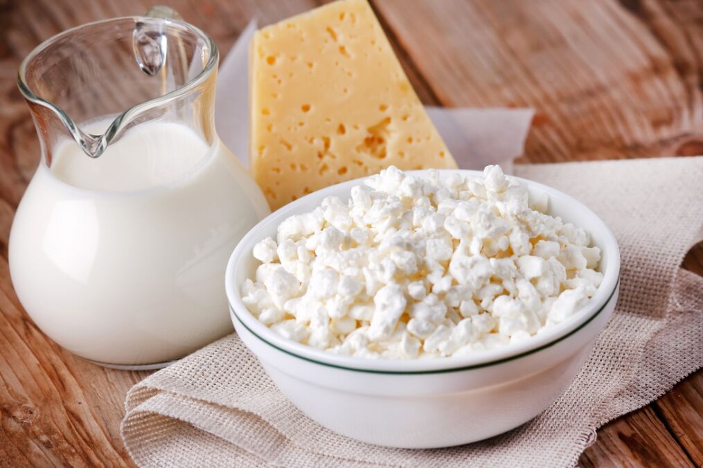 Mga produkto sa dairy alang sa pancreatitis