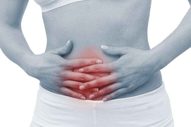 posible nga pagkabalda sa gastrointestinal tract kung mawad-an sa gibug-aton sa usa ka semana