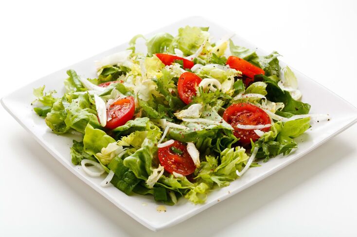 utanon salad alang sa gibug-aton sa pagkawala 5 kg kada semana